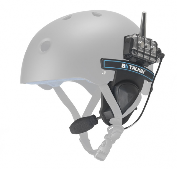 BBTalkin Waterproof Helmet Headset Single Sided