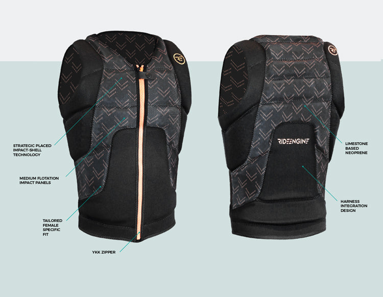Ride Engine Womens Defender HF Impact Vest